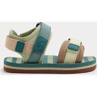 M&S Kids' Foam Trekkers (4 Small - 2 Large) Green Mix