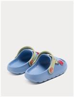 M&S Kids' Marvel Sliders (4 Small-2 Large) Blue Mix