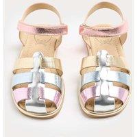 M&S Kids' Metallic Fisherman Sandals (4 Small - 6 Large) Multi