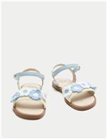 Kids Floral Crochet Sandals (4 Small-2 Large)
