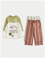 2 Pack Pure Cotton Adventure Pyjama Sets (1-8 Yrs)