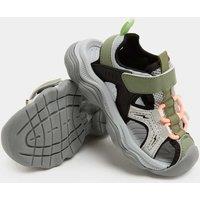 M&S Kids Sporty Colour Block Trekkers (4 Small - 2 Large) Green Mix