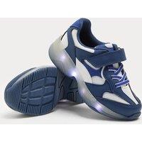 M&S Kids' Chunky Light Up Trainers (4 Small - 2 Large) Blue Mix