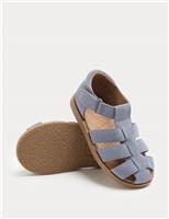 Kids Suede Fisherman Sandals (4 Small - 2 Large)