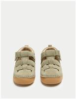 First Walker Suede Fisherman Sandals (2-5 Small)