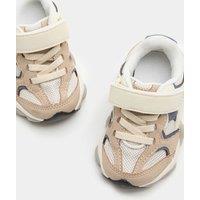 M&S Baby Chunky Riptape Trainers (3 Small - 4 Small) Neutral