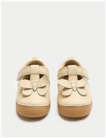 Kids Leather Butterfly Mary Jane Shoes (2 Small-5 Small)