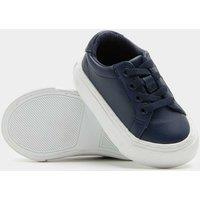 M&S Baby Lace Up Pram Shoes (3 Small - 4 Small) Navy