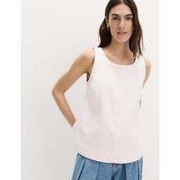 M&S Denim Tank Top Peach