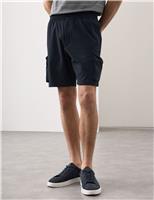 Autograph Technical Stretch Cargo Shorts Dark Navy