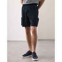 Autograph Technical Stretch Cargo Shorts Dark Navy
