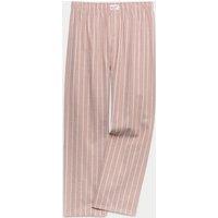 M&S Pure Cotton Striped Pyjama Bottoms (6-16 Yrs) Multi