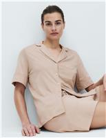 Cotton Modal Revere Shortie Pyjama Set