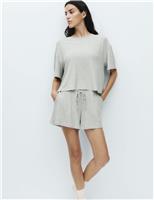 Modal Rich Ribbed Pyjama Shorts