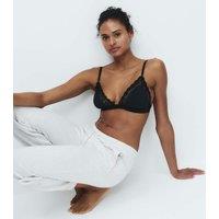 M&S Ida Lace Non Wired Bralette (A-E) Black