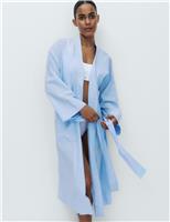 Pure Cotton Chambray Wrap