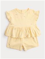 Pure Cotton Top & Bottom Outfit (0-5 Years)