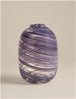 Medium Swirl Glass Vase