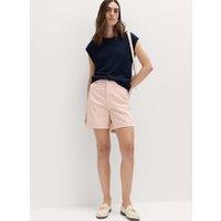 M&S Pure Cotton Denim Classic Shorts Soft Pink