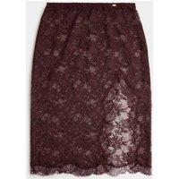 Rosie Nolana Lace Half Slip Dark Claret