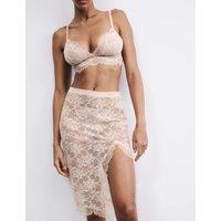 Rosie Nolana Lace Half Slip Natural