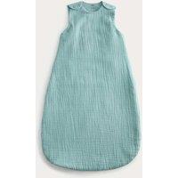 M&S Pure Cotton Textured 1.5 Tog Sleeping Bag (0-3 Yrs) Aqua