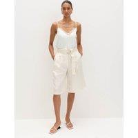 Rosie Forget Me Not Satin & Lace Cami top Ivory
