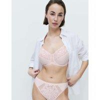 M&S Amelia Lace Wired Minimiser Bra (C-H) Cool Pink