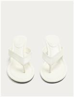 Kitten Heel Toe Post Sandals