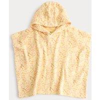 M&S Pure Cotton Ditsy Floral Towel Poncho (0-3 Yrs) Multi