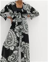 Pure Cotton Printed Button Through Beach Shirt