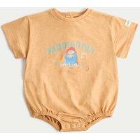 M&S Pure Cotton Paddington Bodysuit (0-24 Mths) Orange
