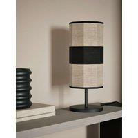 M&S X Kelly Hoppen Band Table Lamp Natural