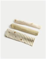 M&S 3 Pack Pure Cotton Muslin Squares Cream Mix