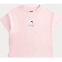 M&S Pure Cotton Hello Kitty T-Shirt (2-8 Yrs) Light Pink