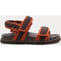 M&S Double Strap Chunky Footbed Sandals Brown