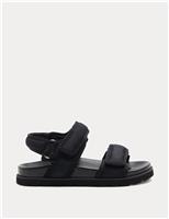 Double Strap Chunky Footbed Sandals