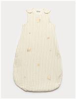 M&S Pure Cotton Winnie the Pooh 1.5 Tog Sleeping Bag (0-3 Yrs) Cream Mix