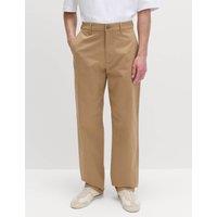 M&S Loose Fit Stretch Chinos Fawn