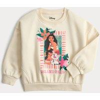 M&S Cotton Rich Moana Sweatshirt (2-8 Yrs) Ivory