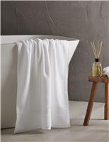 M&S Super Soft Pure Cotton Towel Smokey Green