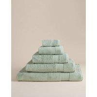 M&S Egyptian Cotton Towel Sage