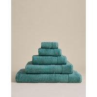 M&S Egyptian Cotton Towel Aqua