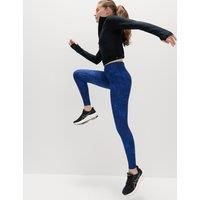 Goodmove Go Move Printed Gym Leggings Dark Blue Mix