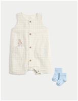 2 Piece Peter Rabbit Bibshort Outfit (0-24 Months)