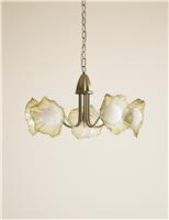 Ombr Glass Flower Multi-light Cluster