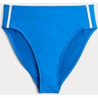 Goodmove Tummy Control High Waist Bikini Bottoms Blue