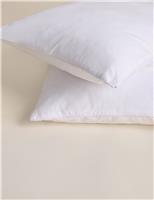M&S 2 Pack Everyday Cotton Firm Pillows White