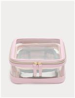 Set of 3 Clear Make-Up Bags