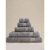M&S Super Soft Pure Cotton Towel Marble